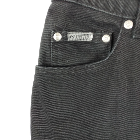 Vtg Lee riveted high waist mom jeans size 12L - Picture 3 of 7
